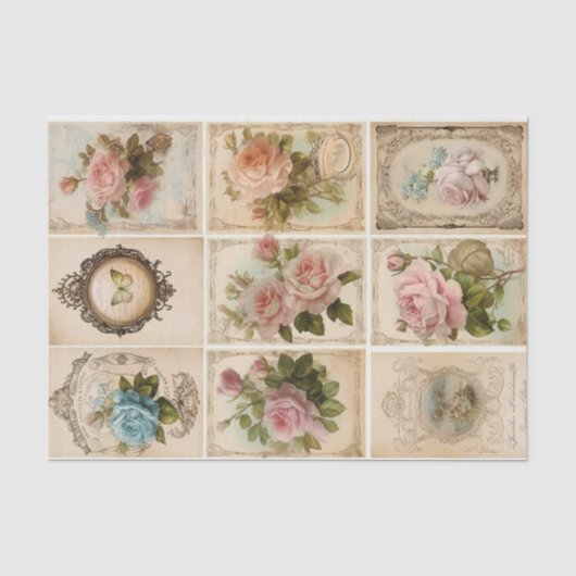 Papier Mousseline Petits morceaux (Recto)