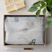 Papier Mousseline Petits oiseaux mignons par Matti Karppanen, Oiseau (Cadeau)