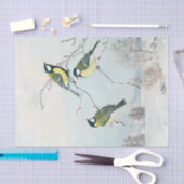 Papier Mousseline Petits oiseaux mignons par Matti Karppanen, Oiseau (Artisanat)