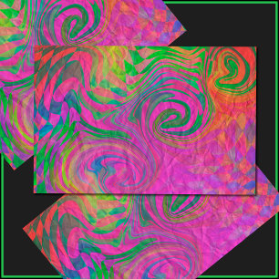 Papier Mousseline [Phantasmagoria] Couleurs tordues