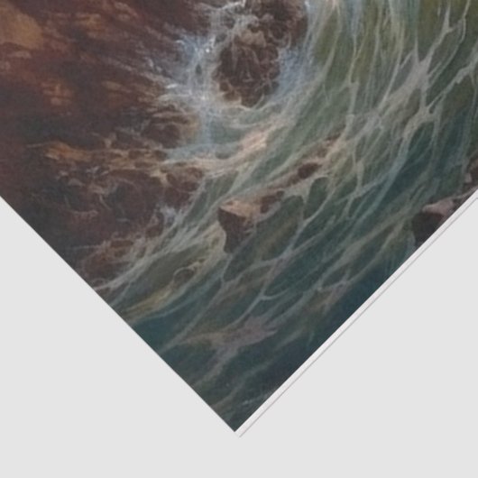 Papier Mousseline Phare (Détail)