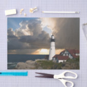 Papier Mousseline Phare dans une tempête (Artisanat)