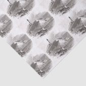 Papier Mousseline Phare de Montauk Point Hamptons Long Island NY (Détail)