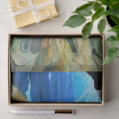 Papier Mousseline phare face à la mer (Cadeau)