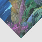 Papier Mousseline phare face à la mer (Détail)