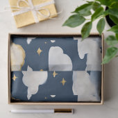 Papier Mousseline Phare fantaisiste (Cadeau)