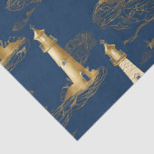 Papier Mousseline Phare fantaisiste (Détail)