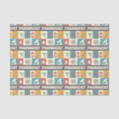 Papier Mousseline Pharmacien Professionnel Iconique Conçu (Recto)