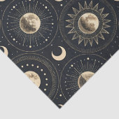 Papier Mousseline Phase Lunaire Céleste (4) (Détail)