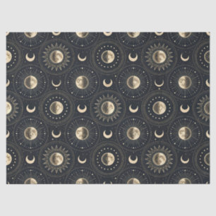 Papier Mousseline Phase Lunaire Céleste (4)