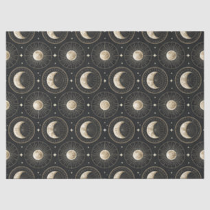 Papier Mousseline Phase Lunaire Céleste (5)