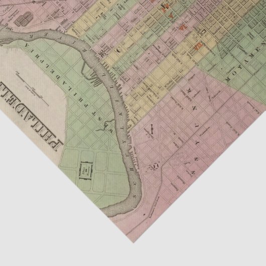 Papier Mousseline Philadelphie 6 (Détail)