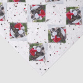 Papier Mousseline Photo Couleur Correspondant Neige & Étoiles | Anim (Détail)