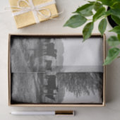 Papier Mousseline Photo de découpage des vaches de champ noir et bla (Cadeau)