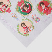 Papier Mousseline Photo de Noël du Motif Nutcracker (Détail)