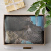 Papier Mousseline Photo de Tropical Island Coast & Sea (Cadeau)