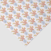 Papier Mousseline Physalis chinois lanterne Ginger Jar Watercoloris (Détail)