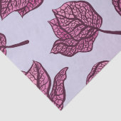 Papier Mousseline Physalis rose Fleur Motif Pastel Botanique (Détail)