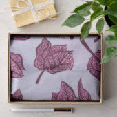 Papier Mousseline Physalis rose Fleur Motif Pastel Botanique (Cadeau)