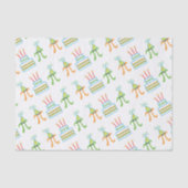 Papier Mousseline Pi Day Anniversaire 14 mars Tissue Paper (Recto)