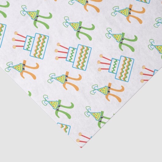 Papier Mousseline Pi Day Anniversaire 14 mars Tissue Paper (Détail)