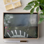 Papier Mousseline Piano imaginaire génial (Cadeau)