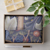 Papier Mousseline Pic de bois, William Morris (Cadeau)