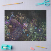 Papier Mousseline Pic et découpage florale (Artisanat)