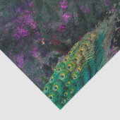 Papier Mousseline Pic, Fleurs et Découpage de cadre d'or (Détail)