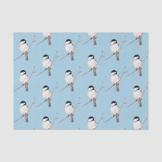 Papier Mousseline Pickadee (Recto)