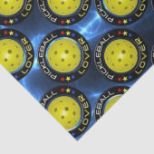 Papier Mousseline Pickleball Lover 1 Options Papier de poche (Détail)