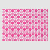 Papier Mousseline Pickleball Pink & White Pickleball Party (Recto)