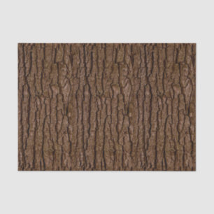 Papier Mousseline Pièce de Faux rustique de l'écorce d'arbre à grain