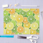 Papier Mousseline Pièces de fruits d'agrumes pop art 3 (Artisanat)