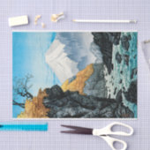 Papier Mousseline Pied du mont Ashitaka (1932) par Hiroaki Takahashi (Artisanat)