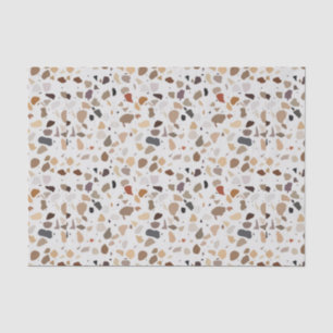 Papier Mousseline Pierre Art Déco Moderne Terrazzo Mi-Siècle