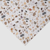 Papier Mousseline Pierre Art Déco Moderne Terrazzo Mi-Siècle (Détail)