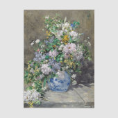 Papier Mousseline Pierre-Auguste Renoir - Bouquet de printemps