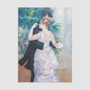Papier Mousseline Pierre-Auguste Renoir - Danse à la ville