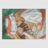 Papier Mousseline Pierre-Auguste Renoir - Deux Filles Lecture (Recto)