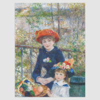 Pierre-Auguste Renoir - Deux soeurs sur la terrass