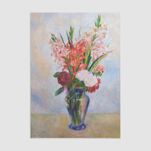 Papier Mousseline Pierre-Auguste Renoir - Gladioli