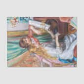 Papier Mousseline Pierre Auguste Renoir - Jeunes filles au piano (Recto)