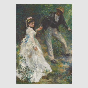 Papier Mousseline Pierre-Auguste Renoir - La Promenade