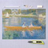 Papier Mousseline Pierre-Auguste Renoir - Le Skiff (Artisanat)