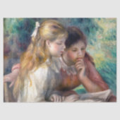 Papier Mousseline Pierre-Auguste Renoir - Lecture (Recto)