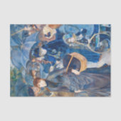 Papier Mousseline Pierre-Auguste Renoir - Les Parapluies (Recto)