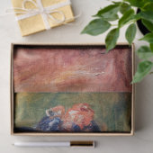 Papier Mousseline Pierre-Auguste Renoir - Portrait d'une femme assis (Cadeau)