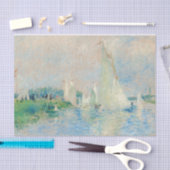 Papier Mousseline Pierre-Auguste Renoir - Regatta à Argenteuil (Artisanat)