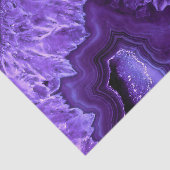 Papier Mousseline Pierre minérale violette Ultra Violette (Détail)